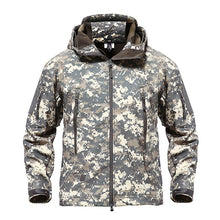 Load image into Gallery viewer, TACVASEN Army Camouflage Airsoft Jacket Men Military Tactical Jacket Winter Waterproof Softshell Jacket Windbreaker Hunt Clothes